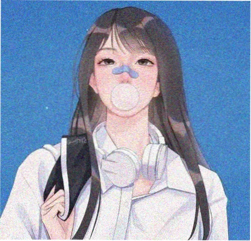 图鉴头像：援藏护士形象的简笔侧影